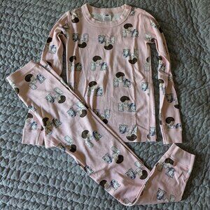 Hanna Andersson Star Wars Princess Leia & R2D2 Longjohn Pajamas, Size 130 (US 8)